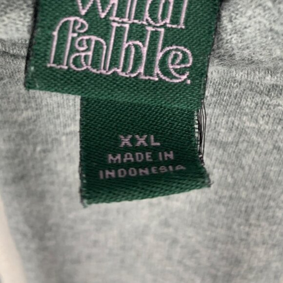 Women’s Wild Fable Gray Cropped Hoodie Size XXL - Picture 7 of 8